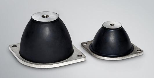 rubber anti vibration shock pedestal mounts fixtures