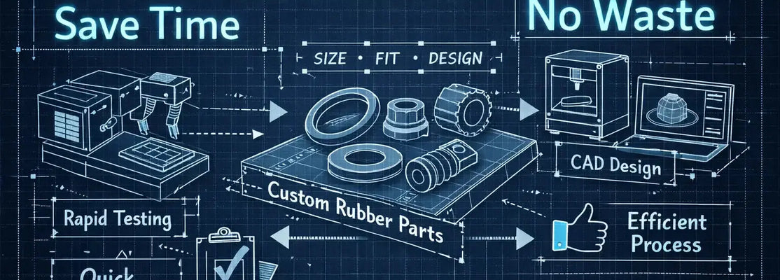How to Rapid Prototype Custom Rubber Products - An Engineer's Guide