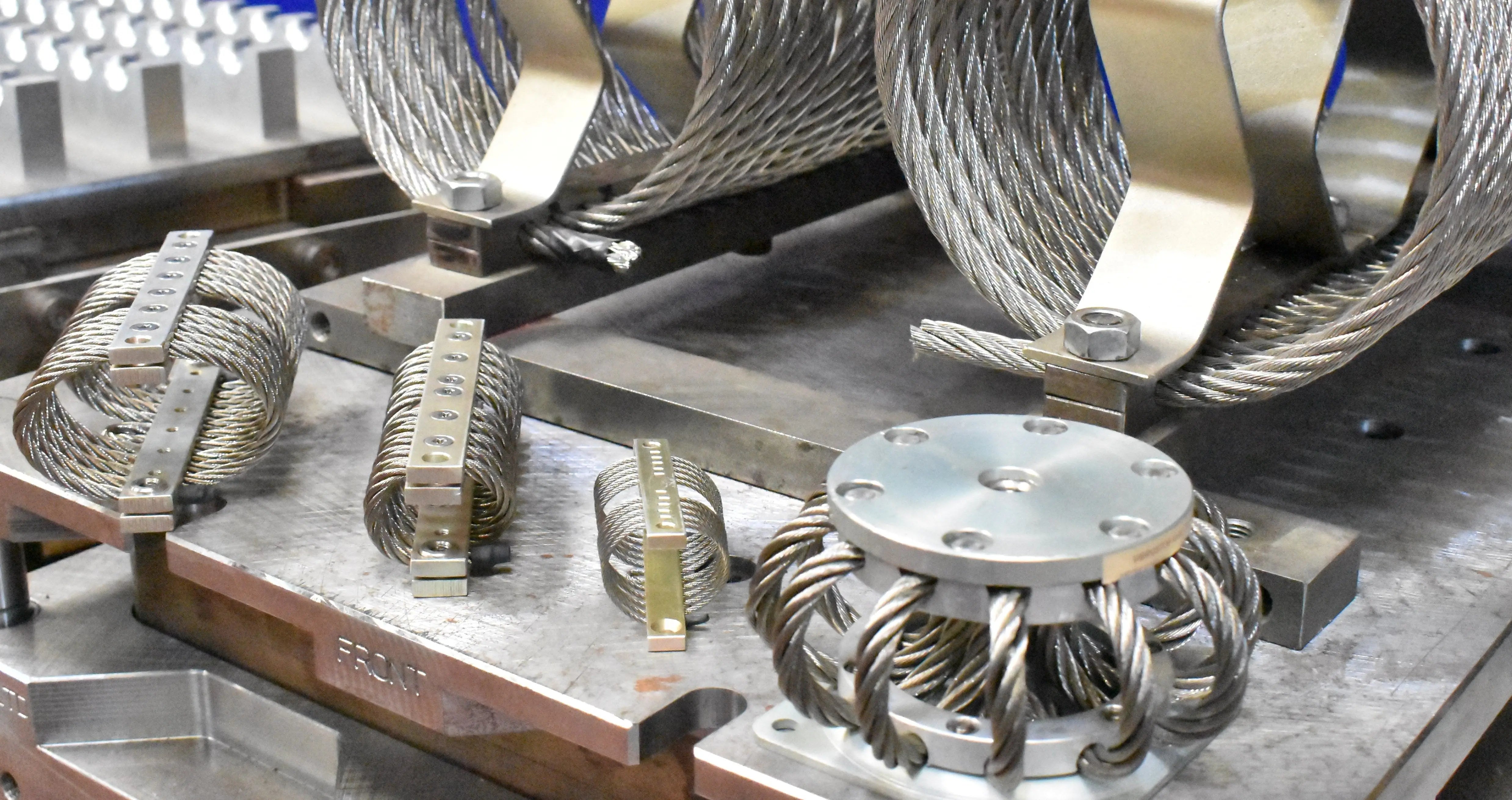 Radial & Helical Coil Wire Rope Mounts | Vibration & Shock | AVMR.com ...