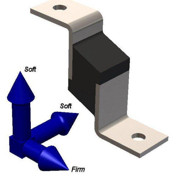 2-L Shear Bracket (1 - 47 Kg/mount)