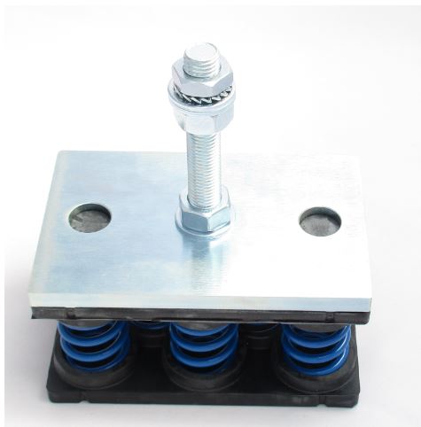 Adjustable metal Spring Foot 4hz anti vibration