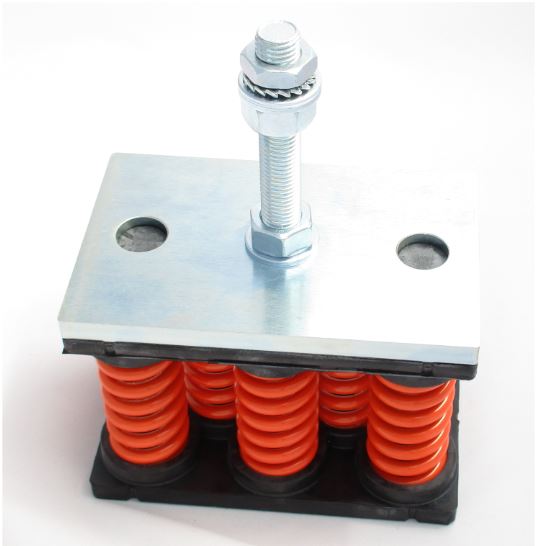 Adjustable metal Spring Foot 3hz anti vibration