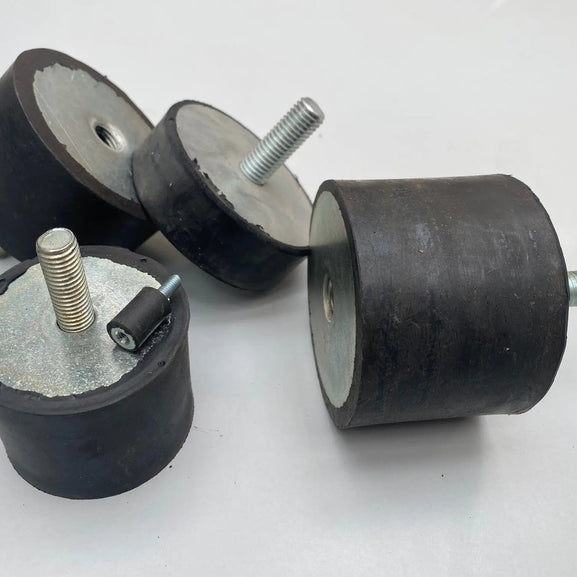 Rubber Anti Vibration Mount 2 Pack: Simple Rubber Anti-Vibration Mounts (Male/Female) For 110-400kg Loads - AVMR Brand Rubber Anti Vibration Mount 2 Pack: Simple Rubber Anti-Vibration Mounts (Male/Female) For 110-400kg Loads - AVMR Brand