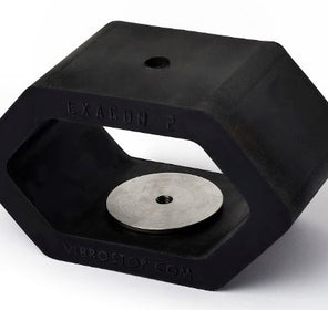 Exagon high deflection rubber mount