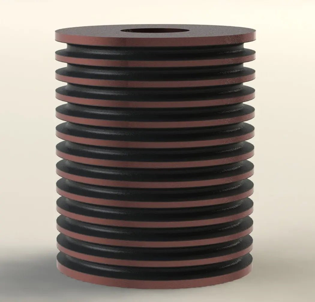 Rubber Spring Threaded Laminated Rubber Spring | High Deflection Isolation | AVMR.com – Anti ...