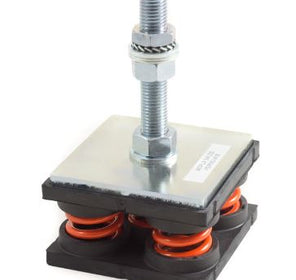 metal Spring adjustable height machine foot 6hz anti vibration