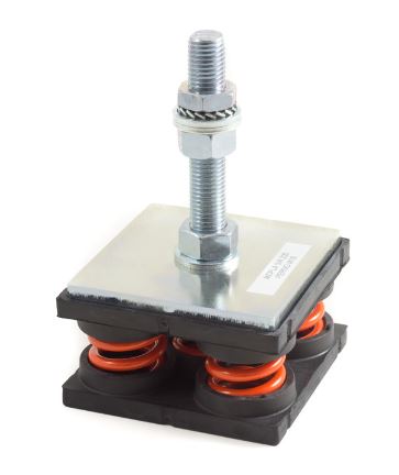 metal Spring adjustable height machine foot 6hz anti vibration