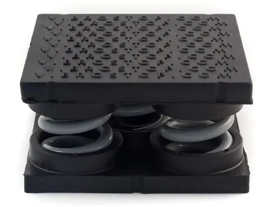 6Hz Spring Anti Vibration Pad (110 - 1070 daN) | AVMR.com – Anti ...