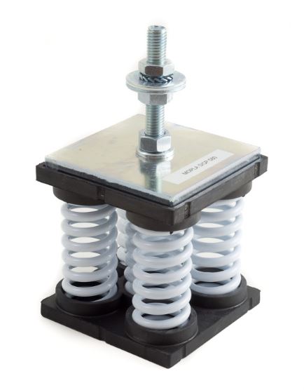 metal Spring adjustable height machine foot 3hz anti vibration