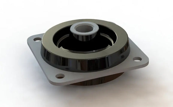 FRS MV Plate Bulkhead Mounts for vibration and shock absorption