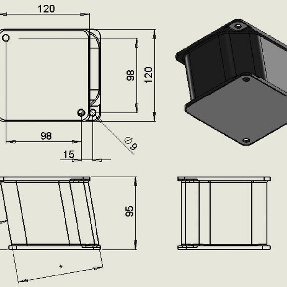 Rubber Anti Vibration Sandwich Mount offset dimensions