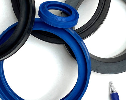 Selecting materials for rubber seals